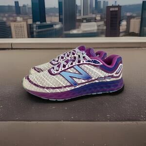 New Balance Women's Running Shoes US 9 B White Purple W980WP2 Sneakers
